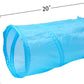 iCAGY Cat Tunnel for Indoor Cats Interactive, Rabbit Tunnel Toys, Pet Toys Play Tunnels for Cats Kittens Rabbits Puppies Crinkle Pop Up Light Green 20"