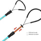 G2 GO2GEHTER 7075 Aluminum Alloy 270cm Backcountry Avalanche Rescue Probe with Storage Bag, Folding Design, Easy to Storage and Carry (3 Color Available)