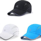 Running Hat Mesh Sports Cap Lightweight Quick Drying Runner Cap for Men Women