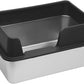 Kichwit Stainless Steel Cat Litter Box with High Sides Easy to Clean, Smooth Surface, Rust Resistant, 19.8" x 13.8" x 10" (with Lid)
