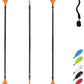 OCEANBROAD Kayak Paddle 86in/218cm, 90.5in/230cm, 95in/241cm Alloy Shaft Kayaking Boating Canoeing Oar with Paddle Leash