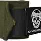 Wrist Wraps Weightlifting - Stiff Heavy Duty 18 inch Wraps With Thick Thumb Loop For Powerlifting, Bodybuilding, Cross Training, & Heavy Presses