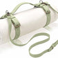 4’9” x 6’3” White Lightweight Water-Resistant Canvas Mat – Picnic, Outdoor, Beach, Park, Camping, Toy Mat