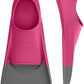 Gintenco Swim Fins, Kids Swim Training Fins for Lap Swimming, Travel Size Flippers with Mesh Bag, Silicone Swimming Fins for Kids Teens Adults Women Men