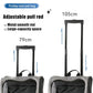 Pet Trolley Bag Cat Dog Travel Bag Portable & Breathable Pet Carrier Backpack - Lightweight Dual-Shoulder Design for Easy Travel with Your Beloved Companion Scalable Pull Rod pet Bag (Red)