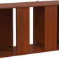Pemberly Row Engineered Wood 75/90 Gallon Serene Cherry Upright Aquarium Stand
