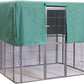 SENY Waterproof Night Cover for Large Walk-in Bird Aviary Cage. (Green Cover Only)