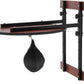 Speed Bag Platform Set, Adjustable Height Punching Bag Wall Mounted Fitness Training Punching Bag w/360° Ball Bearings for Reflex Coordination (Height-Adjustable Version)