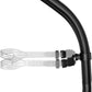 Swimmer's Snorkel for Lap Swimming, Adult Snorkeling Gear Swim Training, Center-Mount Silicone Mouthpiece One-Way Purge Valve in Pool and Open Water