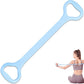 LEZER Figure 8 Resistance Band, Fitness Elastic Rope, Execrise Workout for Arm, Back, Chest and Shoulder, Yoga, Pilates, Stretching, Physical Therapy Equipment
