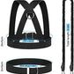 YNXing Dynamic Resistance Trainer for Resistance Training to Improve Strength, Power, and Agility 5m/2m Elastic Cord Set