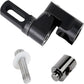 LWANO Single Side Adjustable V-Bar Mount Quick Disconnect Bow Rod Stabilizer, Archery Compound Recurve Bow Stabilizer Single Sidebar Back bar stabilizer Mount