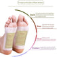 Ginger Foot Pads 100 Packs Bamboo Vinegar Patch Gold Foot Patches Easy to use