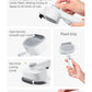 Adjustable Comb for Cats & Dogs: 2-in-1 Deshedding Brush with Hair Removal Board, Dematting Tool for Long/Short Hair - Undercoat Rake & Smooth Grooming Comb