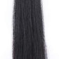 Horse Tail Extensions with Braided Horsehair Loop, Blunt Cut Bottom, 34-36 inches Long and 1 lb Weight (Natural Black)