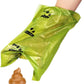 ECO-CLEAN Dog Poop Bags, 24 Rolls/360 Bags with Dispenser, Dog Waste Bags, Unscented, Leak-Proof, Easy Tear-Off
