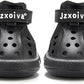 JZXOIVA Dog Shoes for Hot Pavement, Dog Booties for Large Dogs, Breathable Dog Boots & Paw Protectors, Adjustable Non-Slip Dog Rain Booties, Waterproof Pets Sandals for Beach Black Size 8