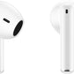 Lenovo E310 True Wireless Stereo Earbuds Bluetooth 5.3 ENC Noise-Cancelling with 13mm Speaker Type-C Charging 20h Battery Life for Music Calls Comfortable Fit Wireless - White