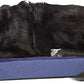 Barkbox Orthopedic Dog Bed with Memory Foam, Premium Comfort for Dogs and Puppies, Dog Bed for Joint Relief and Restful Sleep, Durable and Easy to Clean - Navy, Large