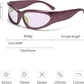 SOAR&EAGLE Y2K 3Pack Polarized sunglasses Wrap Around Men's Women's sunglasses Fashion Sport Shades Sun Glasses