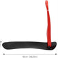 3 Pack Ski Scooter, Snow Sled, Fold-up Snow Scooter for Skiing (Black, Red)