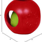 Jolly Pets Teaser Ball Dog Toy, Medium/6 Inches, Red