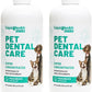 LIQUIDHEALTH Pet Dental Care Water Additive for Dogs & Cats - Fast Acting Pet Bad Breath Freshener, Dog Mouth Wash, Animal Oral Dental Rinse, Plaque & Tartar Teeth Cleaning Solution (2-Pack)