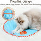 Migipaws Interactive Cat Ball Toy Set, Fun Tracker, Glowing Chase Ball with MystiChaser Pouch, Fluffy Tail, A Small Mice (White)