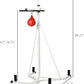 Soozier 2 in 1 Punching Bag Stand, Adjustable Height Heavy Bag Stand with Weighted Base and Speed Bag, Freestanding for Home Gym