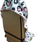 Car Seat Cover Protector Front Seats,for Gym Workout,Running,Swimming,Beach and Hiking,Waterproof Sweat Towel Bucket Seat Covers for Cars SUV Trucks (Leopard Print, 1Pcs)