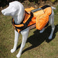 Serijoars Dog Vest Harnesses with Saddlebag Backpack for Camping & Travel - Reflective Hound Hiking Backpack Saddle Bag - Lightweight Vest Harness for Medium & Large Dogs (Orange, S)