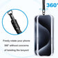 Phone Wrist Strap Lanyard Strap Adjustable, Anti Theft Wrist Lanyard with Slim Tether Tab fit iPhone and Most Cell Phone – Black