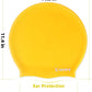 Keary Extra Large Swim Cap for Braids and Dreadlocks Extensions Weaves Long Hair, Waterproof Silicone Cover Ear Bath Pool Shower Swimming Cap for Adult Youth to Keep Hair Dry, Easy to Put On and Off