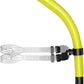 Swimmer's Snorkel for Lap Swimming, Adult Snorkeling Gear Swim Training, Center-Mount Silicone Mouthpiece One-Way Purge Valve in Pool and Open Water