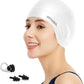 Swimming Cap, Silicone Swim Cap for Women Men, Durable Non-Slip Waterproof Swim Cap Protect Ears, Long Hair for Adults, Older Kids