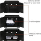 unipaws Black Cat Litter Box Enclosure Furniture, Kitty Hidden Cover, Concealed Dog Proof Litter Boxes Cabinet, Hideaway Litter Box, Cat House