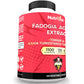 Nutrivein Premium Fadogia Agrestis and Tongkat Ali Supplement with Turkesterone - 1100 mg - 120 Caps
