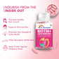 Dr. Morepen Biotin+ Advanced Tablets & DR. Morepen Marine Collagen Powder with Glutathione, Hyaluronic Acid, Resveratrol & Biotin Lemon Lime Flavour - Combo