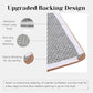 Sisal Cat Scratcher Mat (Use on Wall, Couch and Carpet), Durable and Shedding-Resistant Cat Scratching Surface - 21.7x13 inch with Adhesives and Twist Pins (The Black Cat Vintage Poster)