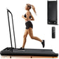 Walking Pad with Handle Bar, 2.5HP Treadmill with Handle, Portable Under Desk Treadmill for Home Office Use, Adjustable Incline, Large LED Display, Remote Control