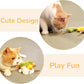 4-Piece Catnip Toys with Valerian Stick Catnip Toys with Various Cute Animal Styles, Plush Cat Toys for Indoor Cats, Cat Chew Toys Kitten Toys