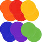 Poly Spots Spot Markers for Gym Floor 9inch 10inch 12/18/24/36 Pcs Flat Cones Non-Slip Rubber Floor Dots Circles for Kids Sports Soccer Basketball Agility Training Dance Classroom
