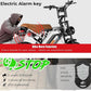 V20 4.0 Electric Bike for Adults,28/30Mph Max Speed,48V15.6Ah Battery,25-68 Miles Max Range, Dual Hydraulic Brakes Ebike,Turning Light, Electric Bike for Commute/Offroad/Rain/Snow Riding.