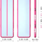 AWSUM Inflatable Air Gymnastics Mat 10ft/13ft/16ft/20ft/23ft Training mat 4/8 inches Thick tumbling mat with Electric Pump for Home/Gym/Outdoor
