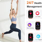 Smart Watch for Women(Answer/Make Call), 2025 HD Fitness Activity Tracker 1.57” Smartwatch with Heart Rate/Sleep Monitor/Pedometer/Calories/110+ Sports, IP68 Waterproof Fitness Watch for Android iOS