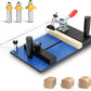 Rail Guide Coping Sled for Router Table,with 3 Packs Roundover Router Bit,Precise Clean Joints, Cabinet Doors, Drawer Fronts, Coping Jig For Router (5” Wide x 1-1/4”)