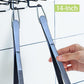JETKONG 2 Pcs 14-Inch Cooking Tweezer Tongs Extra- Long Stainless Steel Kitchen Tweezers Plating Tongs (Navy Blue)