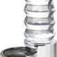 RIZZARI Large Gravity Water Dispenser: 8L Automatic Dog Water Feeder with Stainless Steel Bowl for Multiple Pets