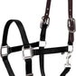 Equinavia Loki Adjustable Breakaway Horse Halter - Black - Cob