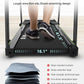 Redliro Walking Treadmill with Long Handrail for Balance, Recovery Fitness Exercise Machine Foldable for Home use with Holder for Phone & Cup,LCD Display, 300 lbs Capacity
